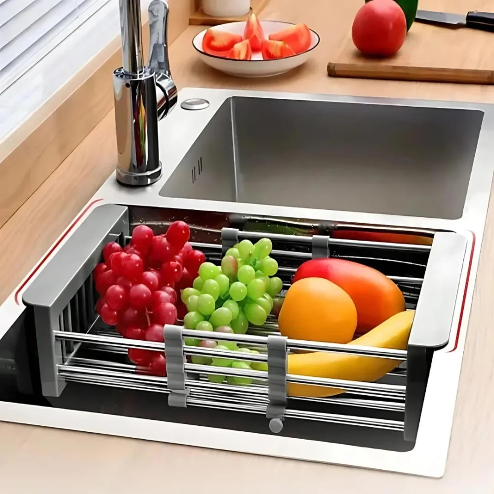 Escorredor de Pia de Cozinha Ajustável - Razu