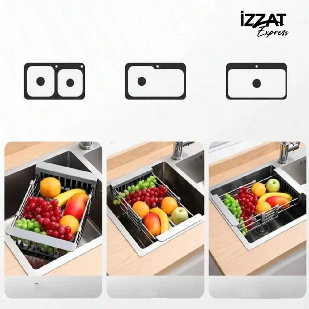 Escorredor de Pia de Cozinha Ajustável - Razu