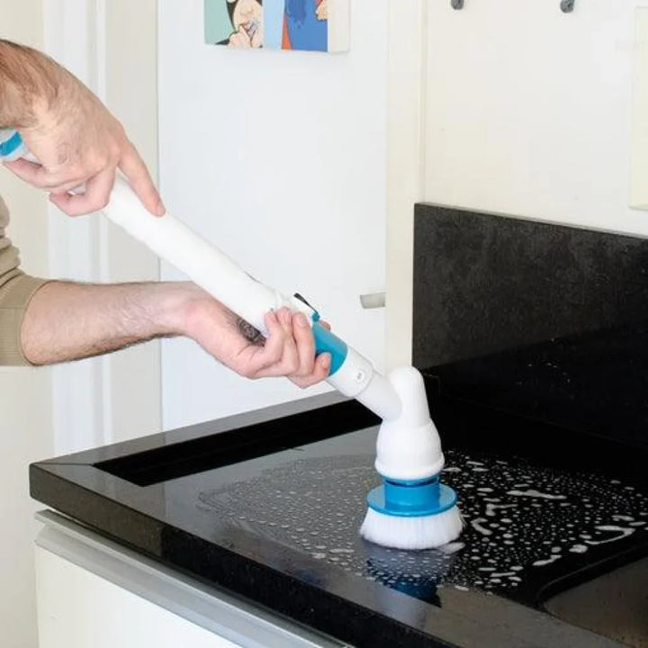 Escova Elétrica de Limpeza Gira Brush 360 - Razu