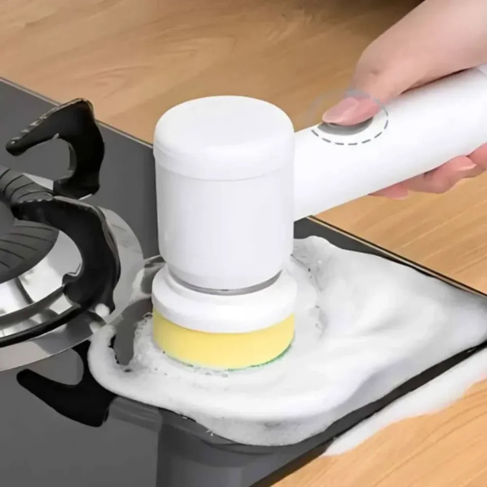 Escova Elétrica Multifuncional Razu™ - Limpeza Rápida