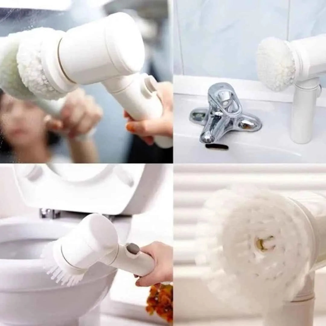 Escova Elétrica Multifuncional Razu™ - Limpeza Rápida