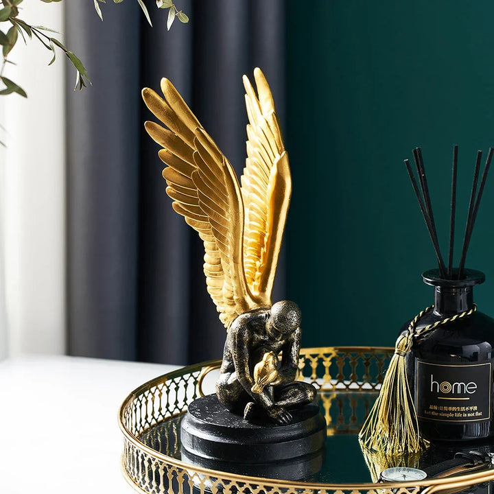 Escultura Asas de Anjo - Razu