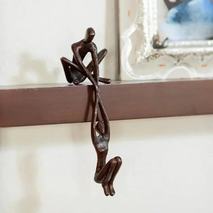 Escultura Homem e Mulher em Resina - Razu