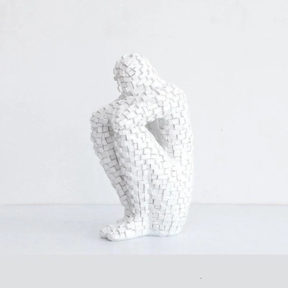 Escultura Homem Pensador - Razu