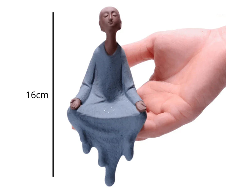 Escultura Monge Zen - Razu