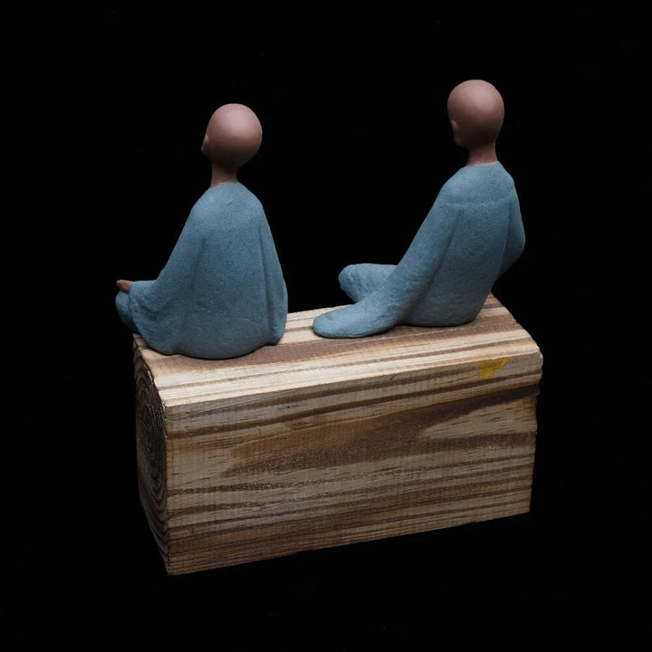 Escultura Monge Zen - Razu