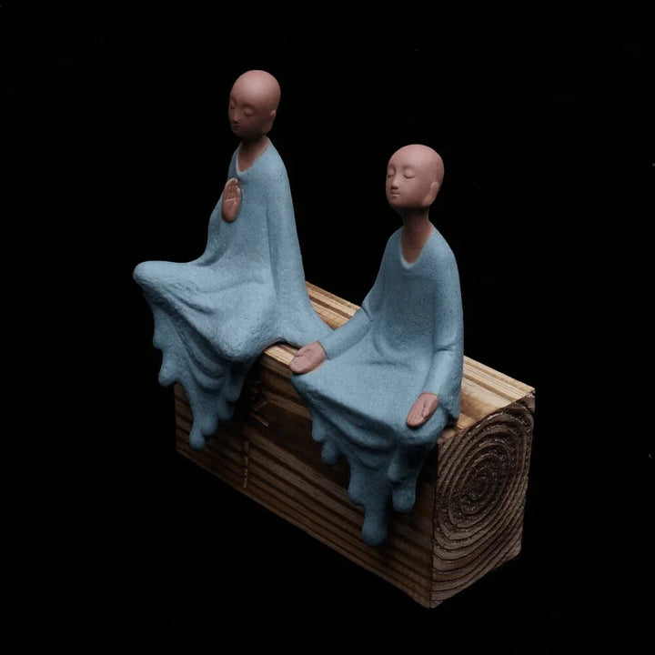 Escultura Monge Zen - Razu