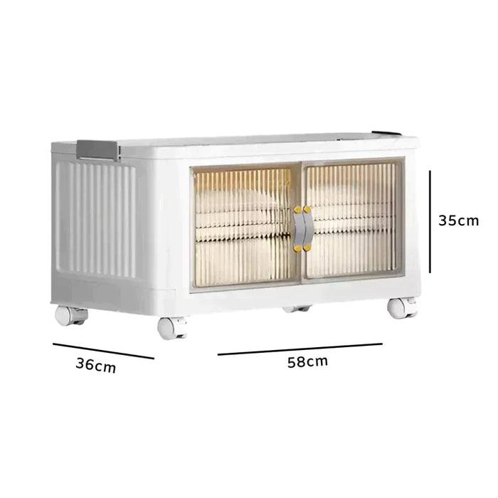 EasyBox Razu™ Caixas Organizadoras Retráteis – 12 Caixas 65L