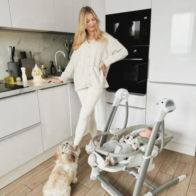 Baloiço Inteligente 3 em 1 Multifuncional