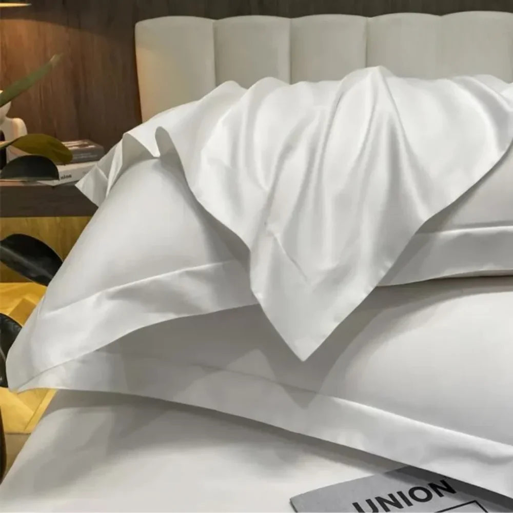 Jogo de Cama em Seda com 4 Peças - Razu