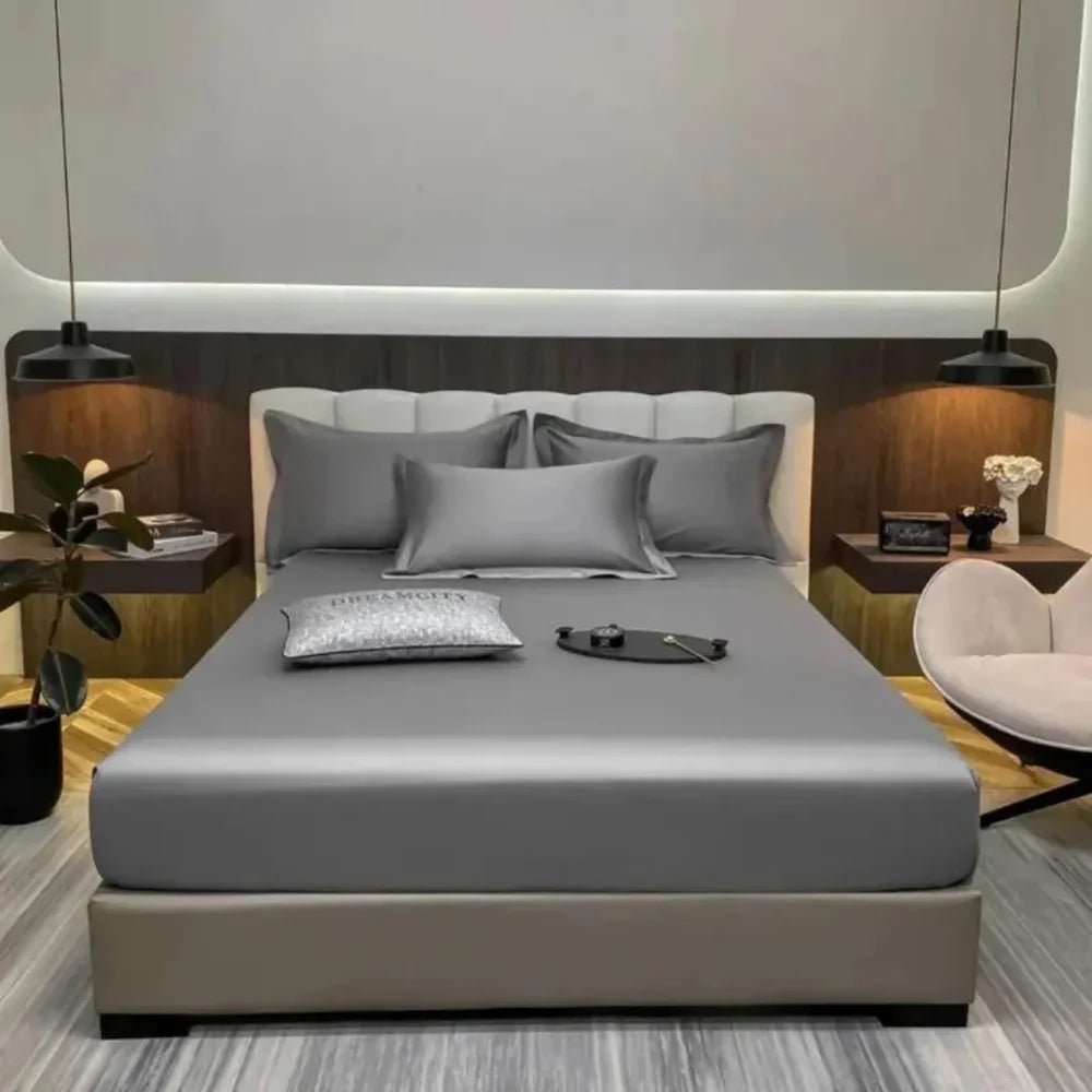 Jogo de Cama em Seda com 4 Peças - Razu