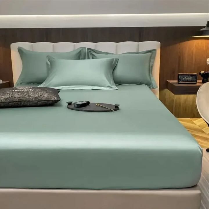 Jogo de Cama em Seda com 4 Peças - Razu