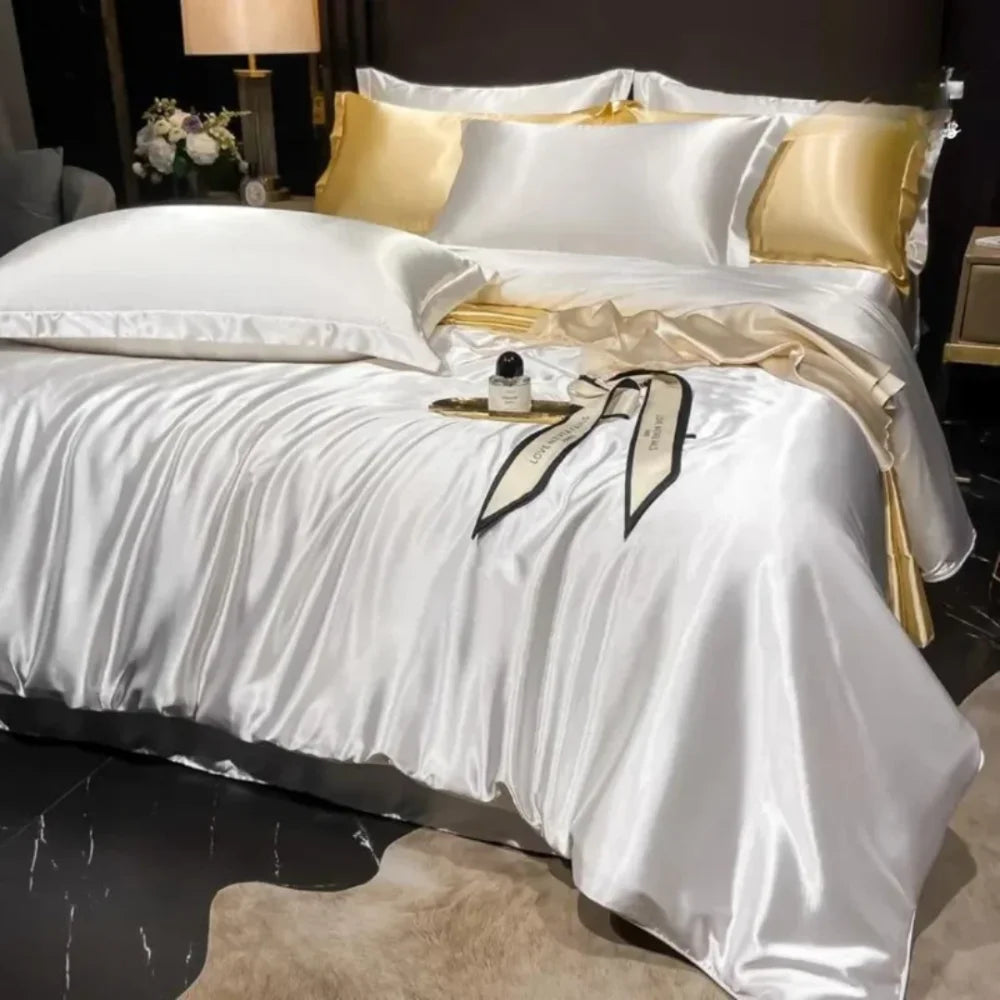 Jogo de Cama Paris em Seda 4 Peças - Razu