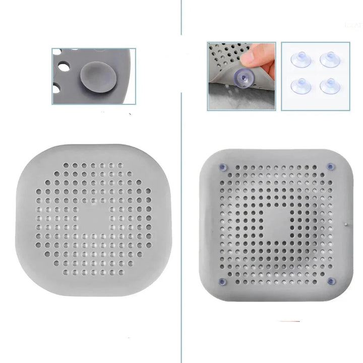 Kit de Filtros para Ralo de Silicone com Ventosas - Tazzi