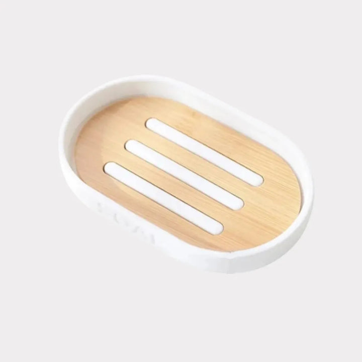 Kit para Banheiro em Bambu - Tazzi