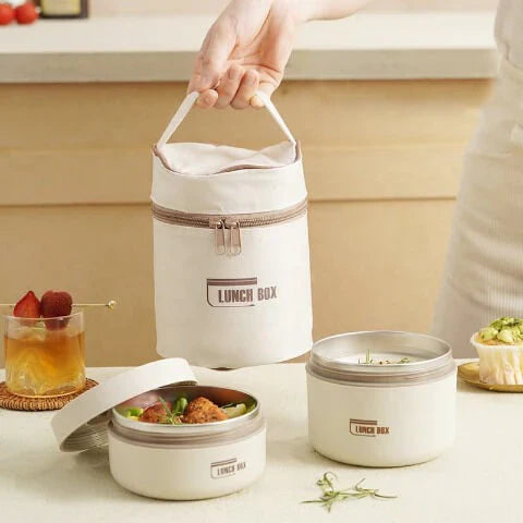 Kit de Potes Térmicos Lunch Box + BRINDES - Tazzi