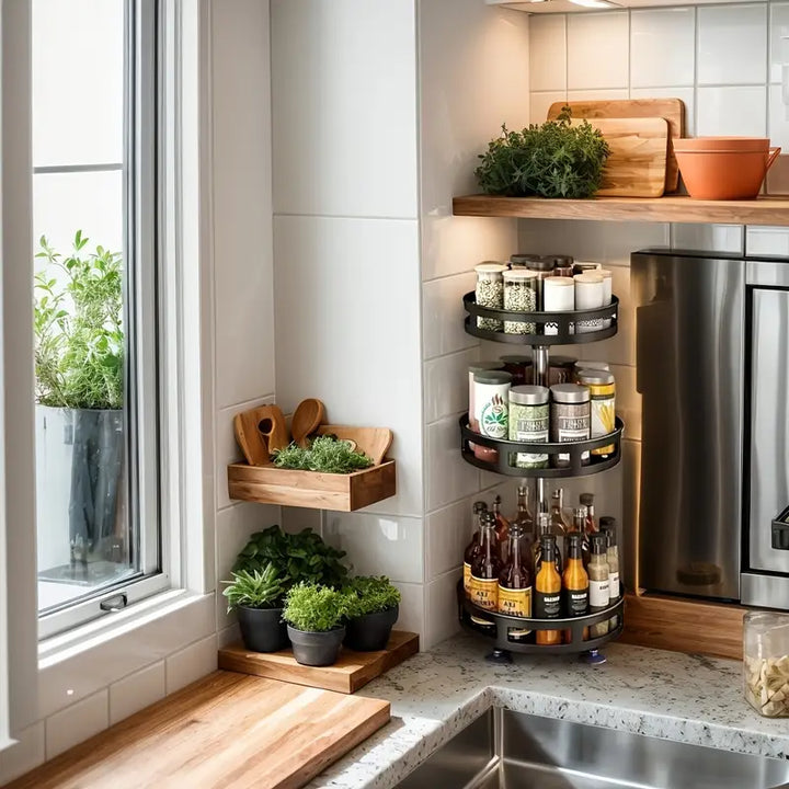 Organizador Giratório de Bandeja - Tazzi