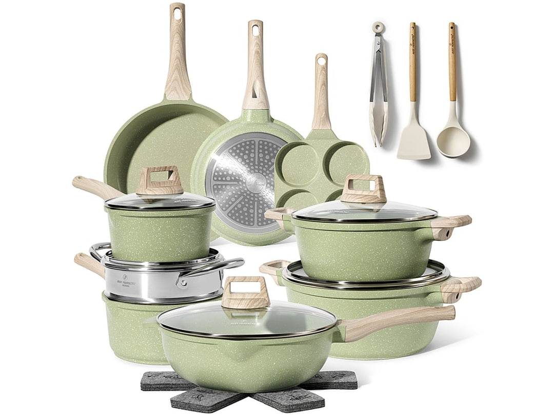 Trem de Cozinha em Granite Completo com 21 Peças