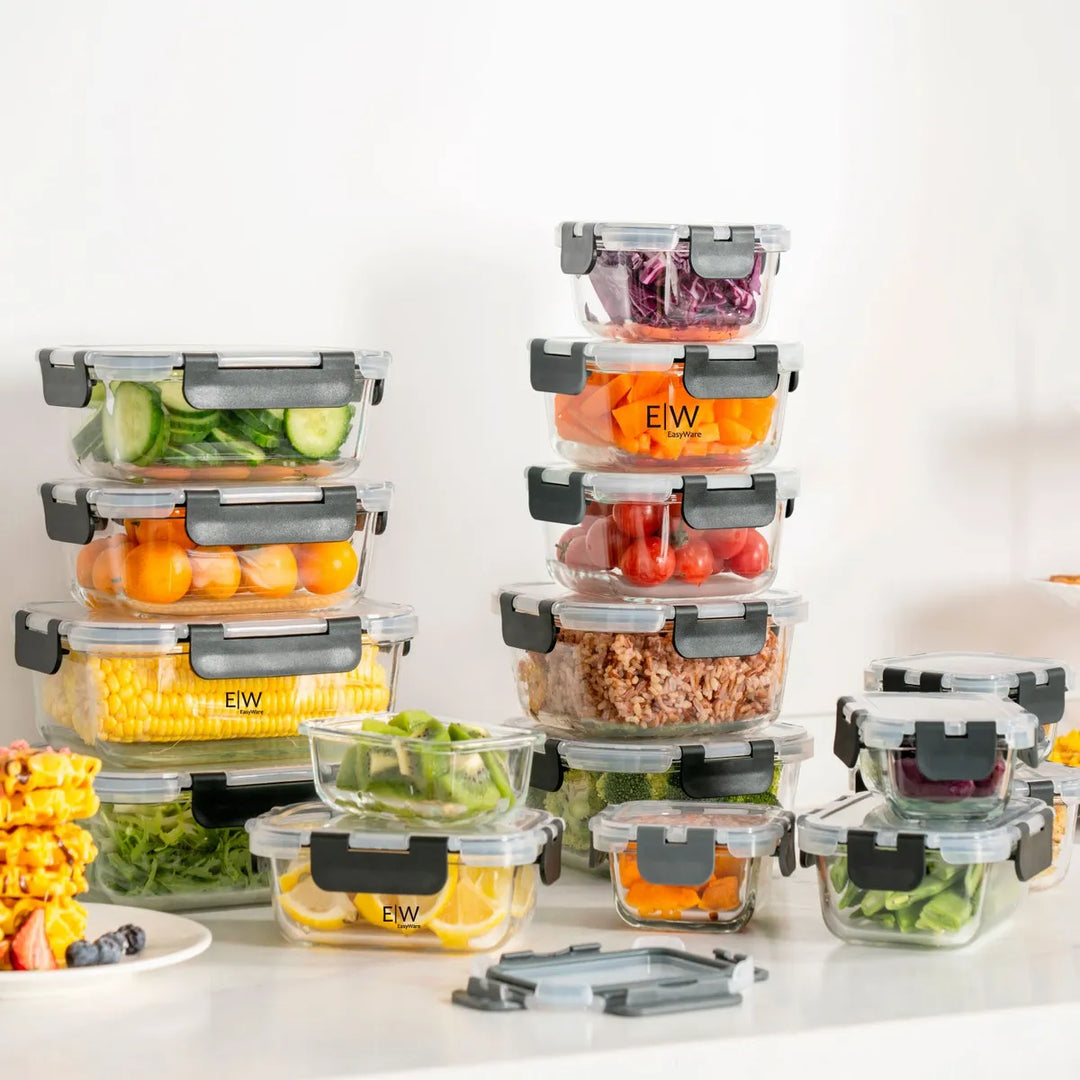 Kit per Barattoli di Vetro Ermetici