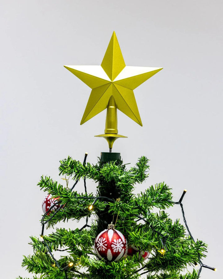 Árvore de Natal Grande com Neve Artificial Giratória - Iluminação, Música e Efeito de Neve (190 x 115 cm)