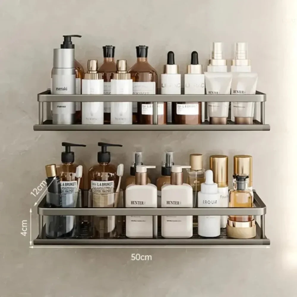 Prateleira de Alumínio para Banheiro - Tazzi