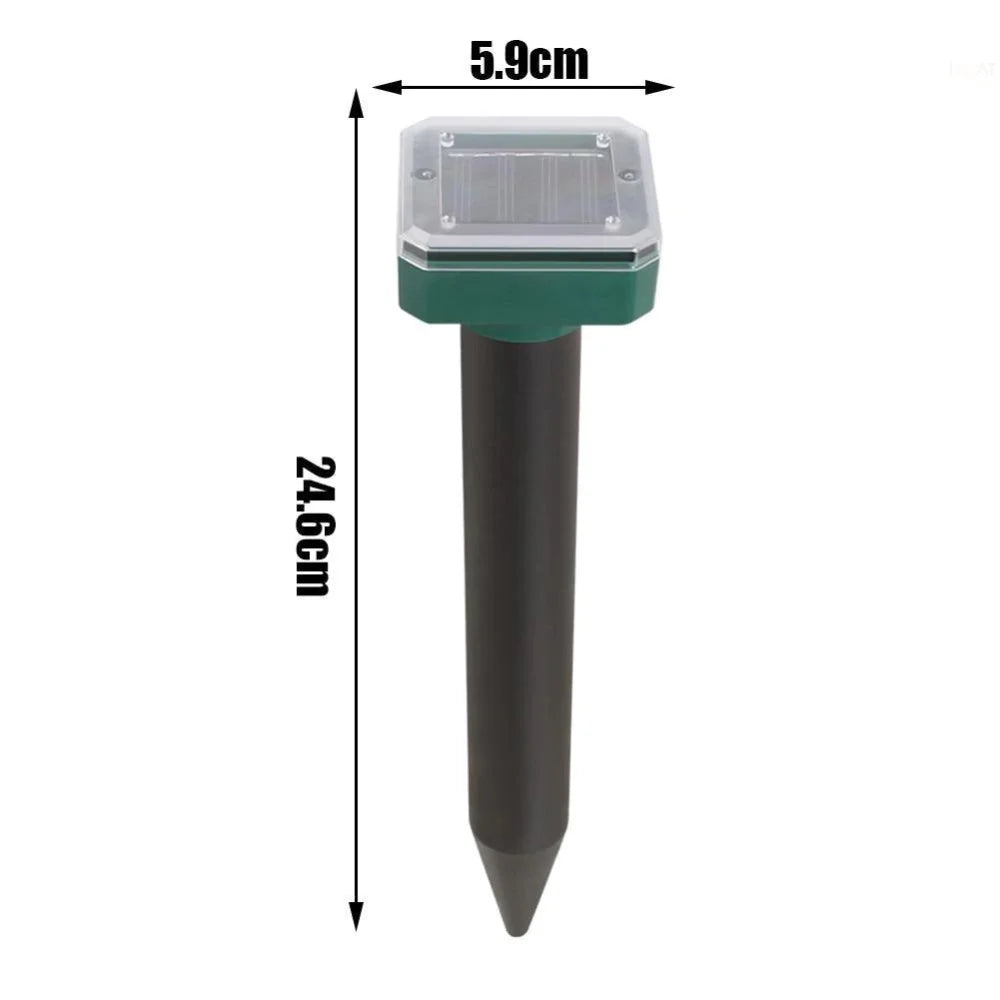 Repelente Solar Ultra Sônico Espanta Pragas 24h - Tazzi