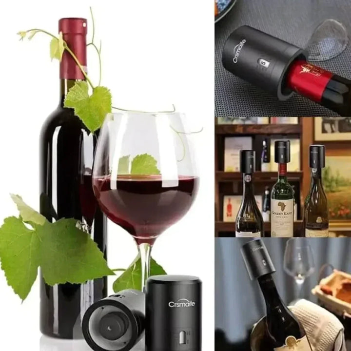 Rolha a Vácuo para Garrafa de Vinho - Tazzi