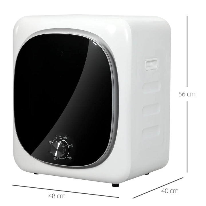 Máquina de Secar Roupa Portátil 4 Kg – Elétrica, Compacta e Silenciosa