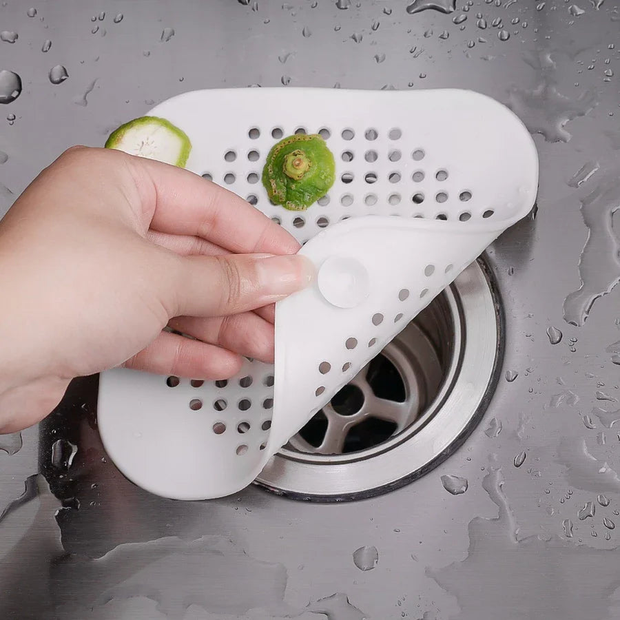 Kit de Filtros para Ralo de Silicone com Ventosas - Tazzi