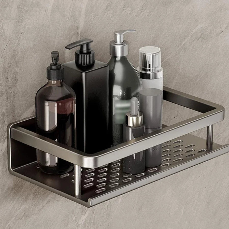 Prateleira Fixa Para Banheiro em Alumínio - Tazzi