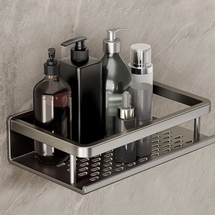 Prateleira Fixa Para Banheiro em Alumínio - Tazzi